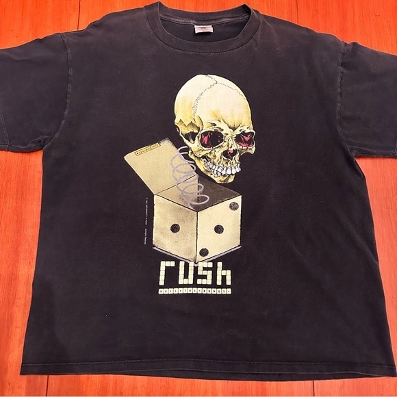 Vintage Other - Xl '91 RUSH (Pushead Graphics) vintage band t shirt